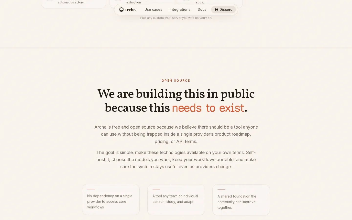 Open-source mission
