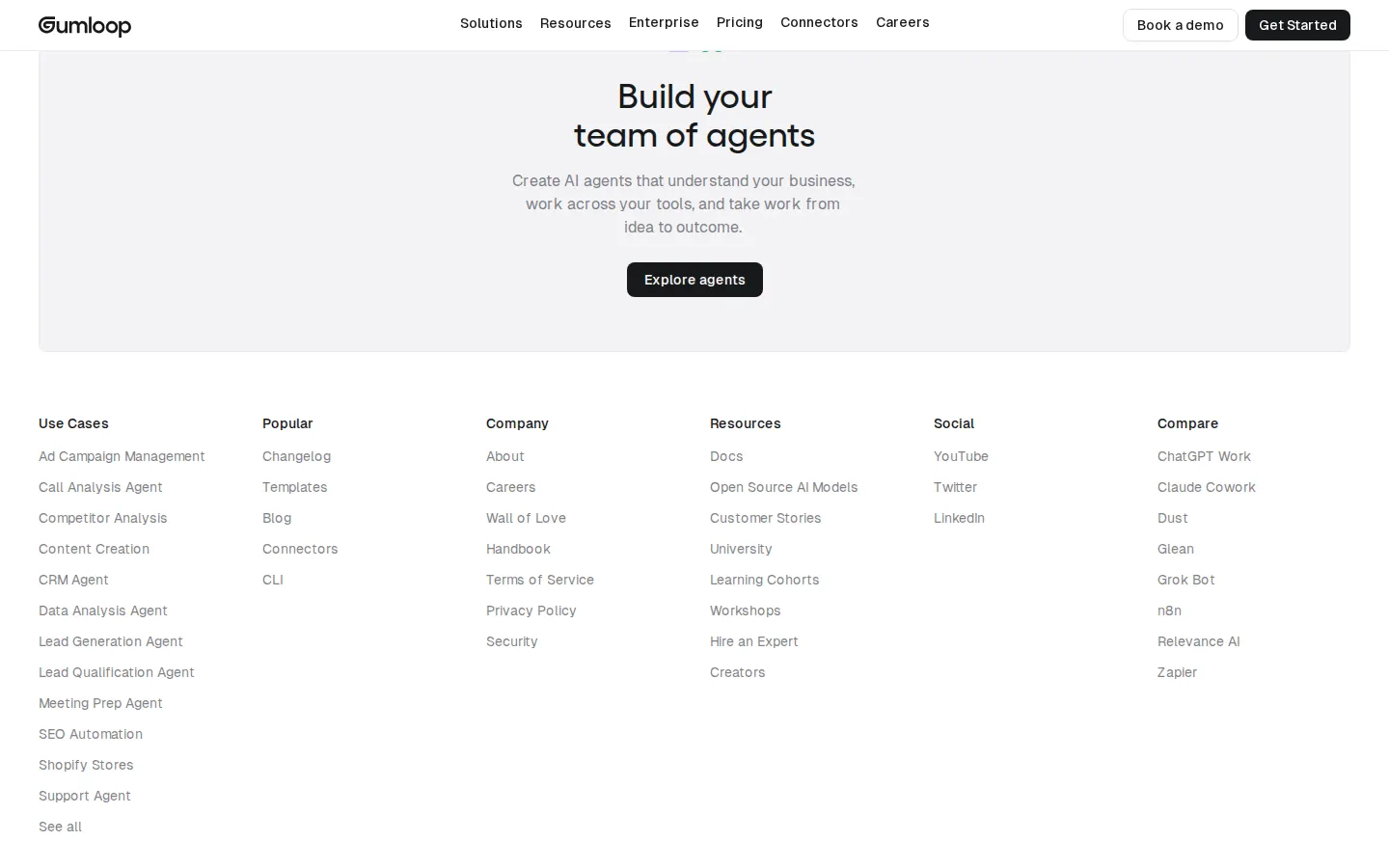 Closing agent CTA
