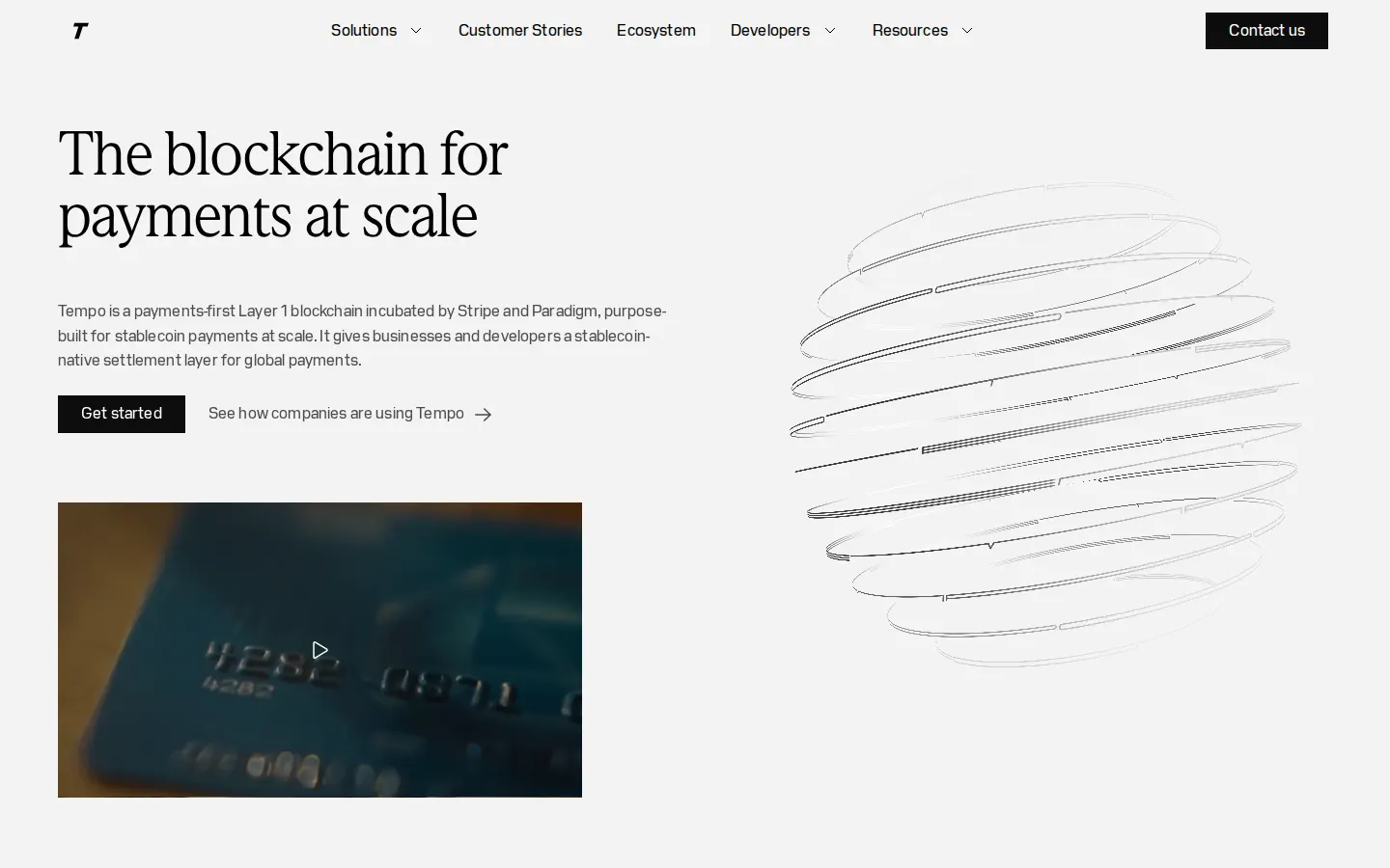 Editorial blockchain hero