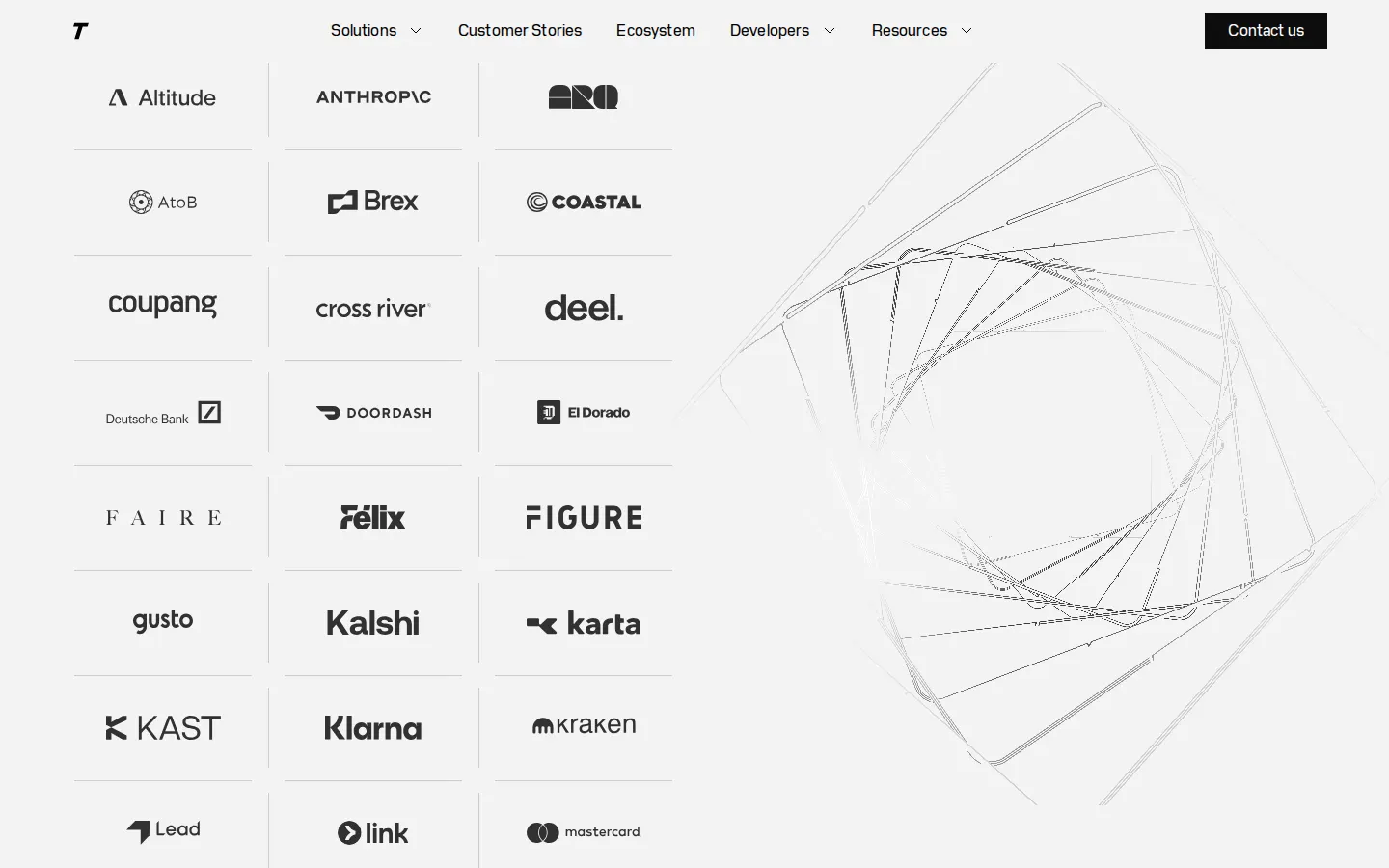 Enterprise logo grid